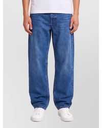 Stone Island - Denim Mid-Rise Straight-Leg Jeans - Lyst