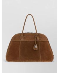 Miu Miu - Calf Leather Luggage Bag - Lyst