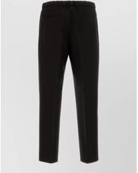 Jil Sander - Wool Slim Fit Tailored Pants Versatile - Lyst