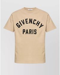 Givenchy - Cotton Regular-Fit Logo-Embroidered T-Shirt - Lyst