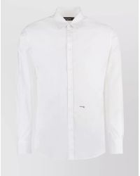 DSquared² - Relaxed-Fit Cotton Poplin Shirt - Lyst