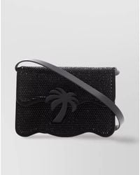 Palm Angels - Palm Beach Leather Shoulder Bag - Lyst