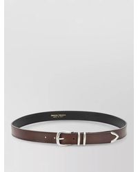 Officine Creative - Oc Strip Leather Belt Reversible Design - Lyst