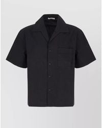 Entire studios - Cotton Shirt Chest Pocket Short Sleeves - Lyst