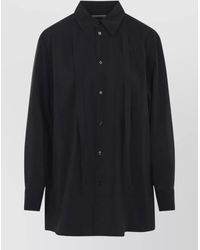 Lemaire - Silk Long Shirt - Lyst