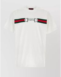 Gucci - Cotton Jersey T-Shirt - Lyst