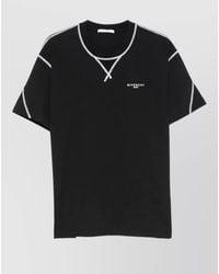 Givenchy - Logo-Print Cotton Crew-Neck Short-Sleeve T-Shirt - Lyst