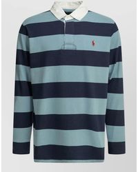 Polo Ralph Lauren - Long Sleeve Polo Shirt Button Placket - Lyst