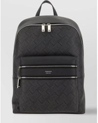 Ferragamo - Monogram Logo Backpack Adjustable Straps - Lyst