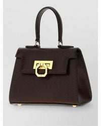 Carbotti - Leather Clutch Bag - Lyst