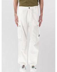 C.P. Company - Cargo Shorts Microreps Fabric Straight Leg - Lyst