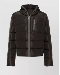 Rick Owens - Zipped Chest Pocket Duvet Hood Jacket - Lyst