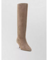 Fabiana Filippi - Suede Leather Knee-High Boots - Lyst