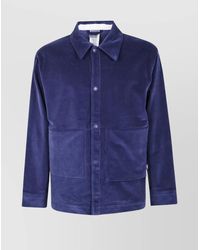 New Balance - Stretch Corduroy Overshirt - Lyst