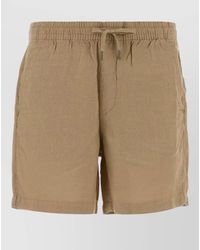 Polo Ralph Lauren - Linen Bermuda Shorts Back And Side Pockets - Lyst