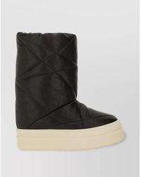 Rick Owens - Leather Mega Bumper Lunar Boots - Lyst