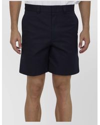 Gucci - Cotton Regular-Fit Chino Shorts - Lyst