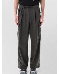 and wander - Technical Cargo Pants Integrated Belt - Lyst