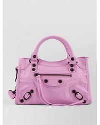 Balenciaga - Le City Mini Leather Cross-Body Bag - Lyst