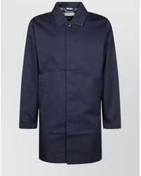 Barbour - Tailored Coat With Long Sleeves And Side Pockets - Lyst