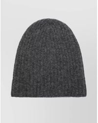 Roberto Collina - Cashmere Ribbed Beanie - Lyst