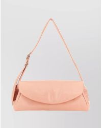 Jil Sander - Cannolo Large Nappa Leather Padded Shoulder Bag - Lyst