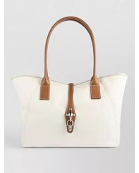 Fay - Leather Tote Bag - Lyst