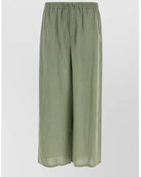 Loewe - Viscose Blend Wide Leg Shorts Ibiza - Lyst