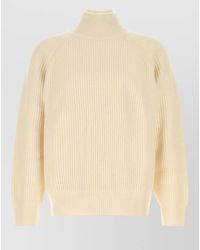 LeKasha - Cashmere Lette Sweater High Neck Ribbed - Lyst