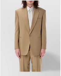 Saint Laurent - Wool Single-Breasted Jacket - Lyst