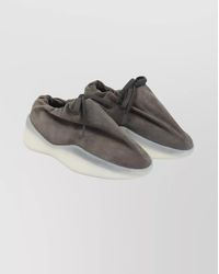 Fear Of God - Suede Round Toe Sneakers With Rubber Sole - Lyst