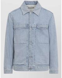 Jil Sander - Cotton Jacket - Lyst