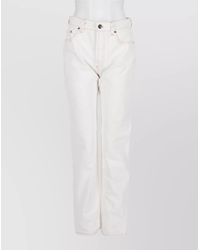 Versace - High-Rise Straight-Leg Jeans - Lyst