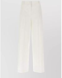 Theory - Linen Tailored Trousers - Lyst