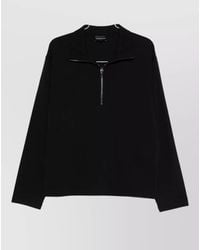 Emporio Armani - Half-Zip Pullover - Lyst