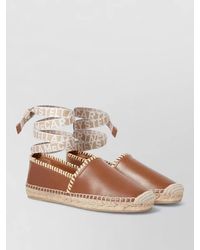 Stella McCartney - Gaia Espadrilles Whipstitched Eco Alter Mat - Lyst
