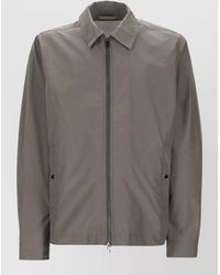Woolrich - Collared Neck Jacket Buttoned Cuffs Pockets - Lyst
