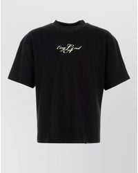 Represent - Cotton T Shirt Short Sleeves Crew Neck Graphic - Lyst