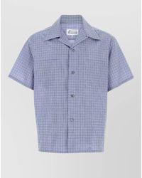 Maison Margiela - Short Sleeve Shirt Checked Pattern - Lyst