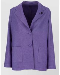 Lardini - Jackets And Vests Notch Lapel Design - Lyst