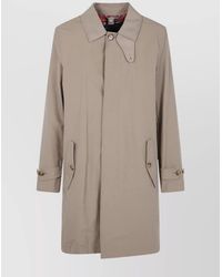 Baracuta - Single Breasted Trench Coat - Lyst