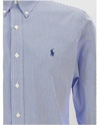 Polo Ralph Lauren - Tailored Stretch Cotton Shirt - Lyst