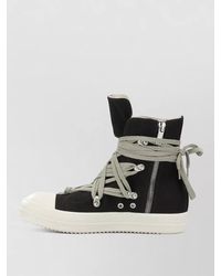 Rick Owens - Megalace High Top Boots Contrast Sole - Lyst