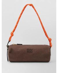 Miu Miu - Shoulder Bag Knotted Strap Design - Lyst