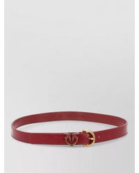Pinko - Adjustable Belt Logo Detail Buckle - Lyst