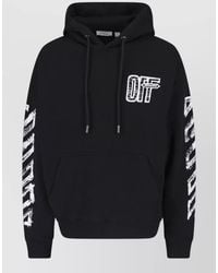 Off-White c/o Virgil Abloh - Hooded Sweatshirt Drawstring Hood Kangaroo Pocket - Lyst