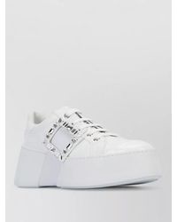 Roger Vivier - Leather Flatform Low-Top Sneakers - Lyst