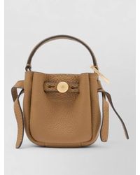 Tory Burch - Romy Leather Mini Bucket Bag - Lyst
