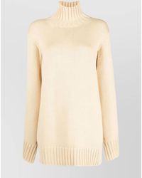Jil Sander - Merino Wool Turtleneck Long-Sleeve Jumper - Lyst