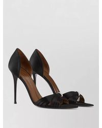 Giuseppe Zanotti - Lienn Silk Satin Crossover Pumps - Lyst